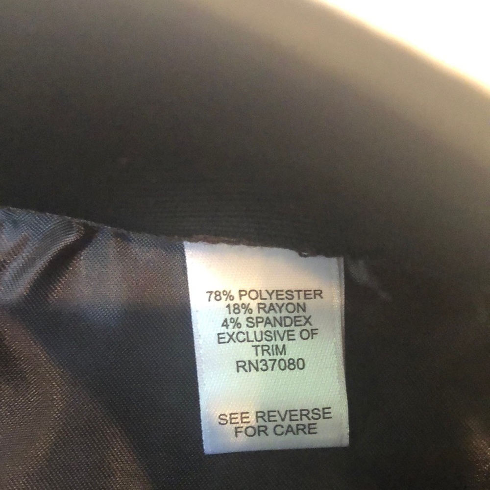 NWT Cato Sleek Black Dress Business Pants Elastic Waist women’s 8P - Picture 11 of 13